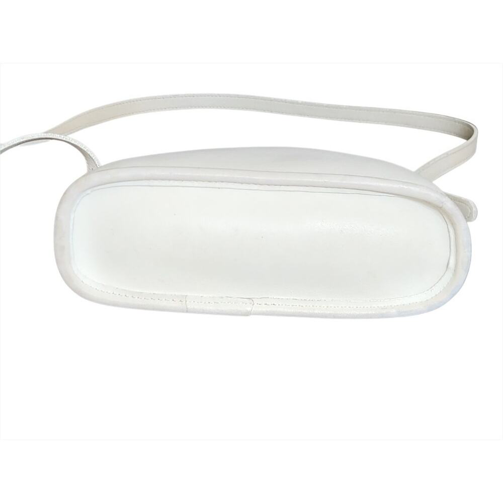Vintage Coach Leather Mambo Hobo Shoulder Crossbody Bag Authentic White 9062 - Picture 5 of 16